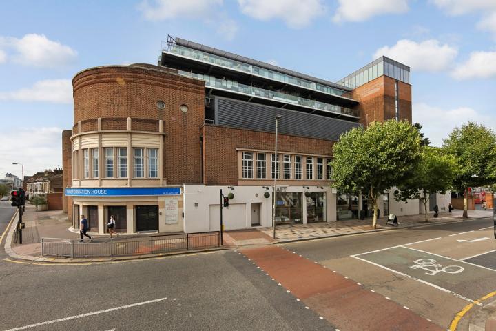 Converted Grade ll listed cinema, 700 Sq.Ft. private cinema for residents Lumiere Apartments, St Johns Hill, Clapham Junction